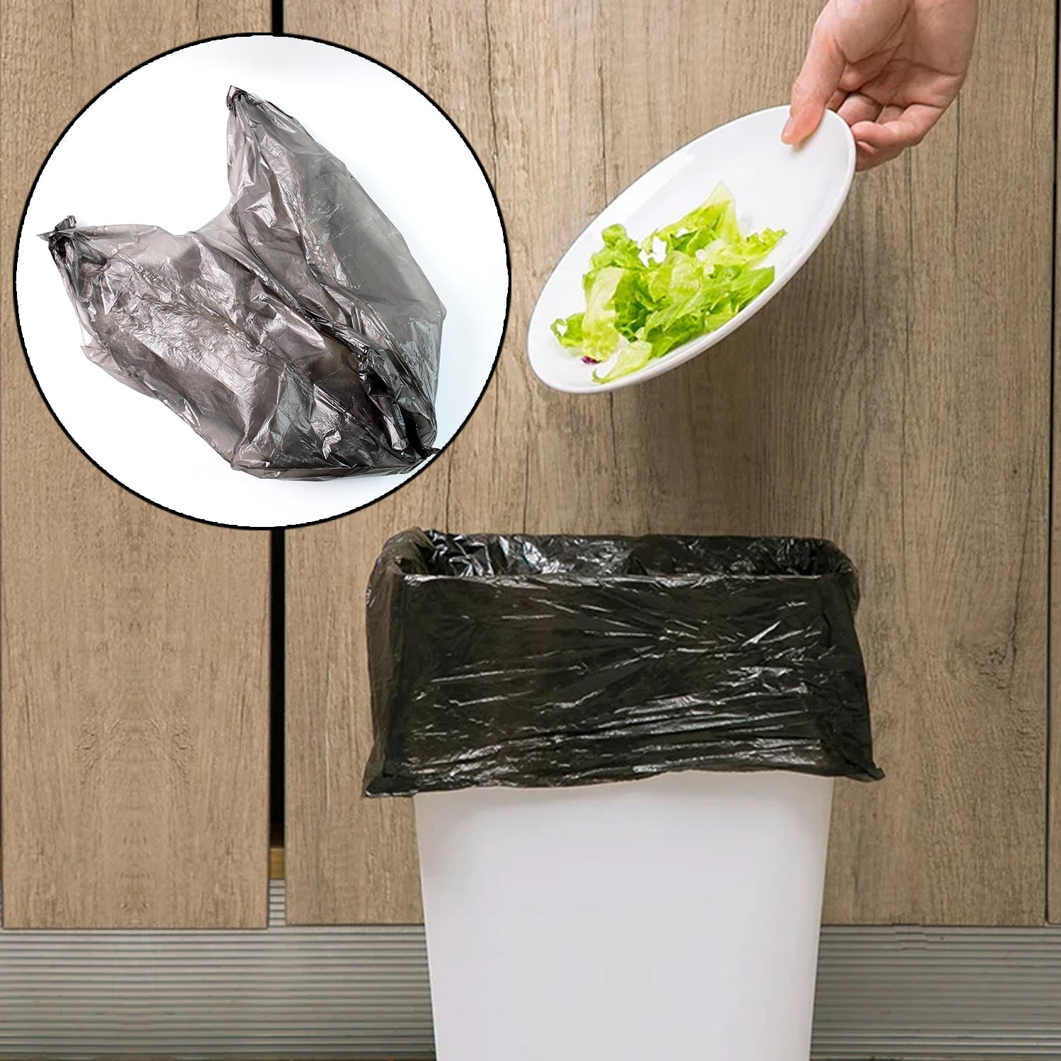Heavy Duty Garbage Bags 45x40 cm - (5 Pc) Heavy Duty Garbage Bags 45x40 cm - (5 Pc)